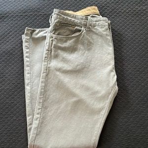 BR linen pant, jean cut